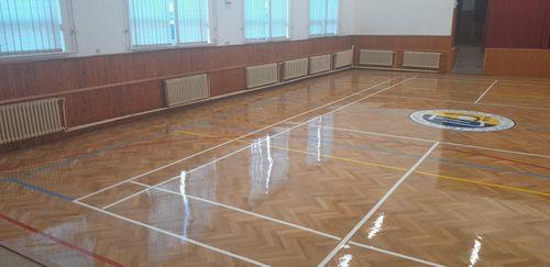 Renovace parket v Lidovém domě v Liticích
